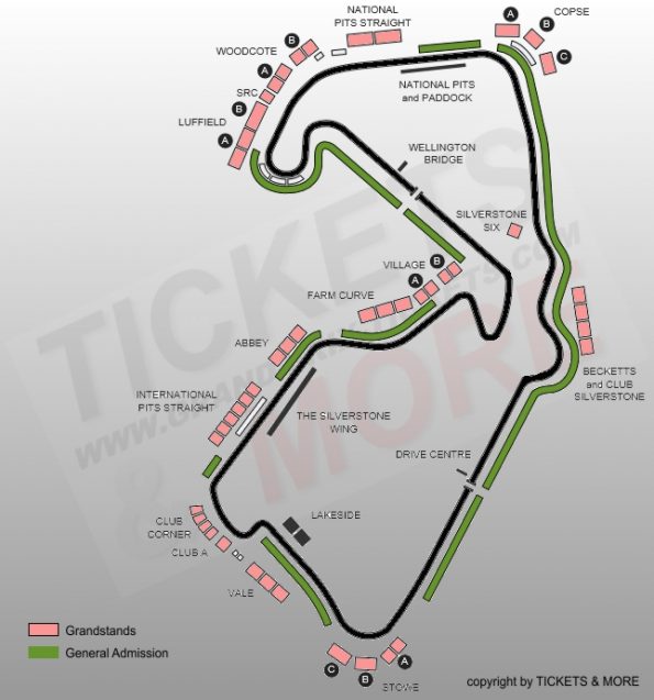 Formel 1 Tickets Großbritannien 2024 F1 Tickets Silverstone Circuit